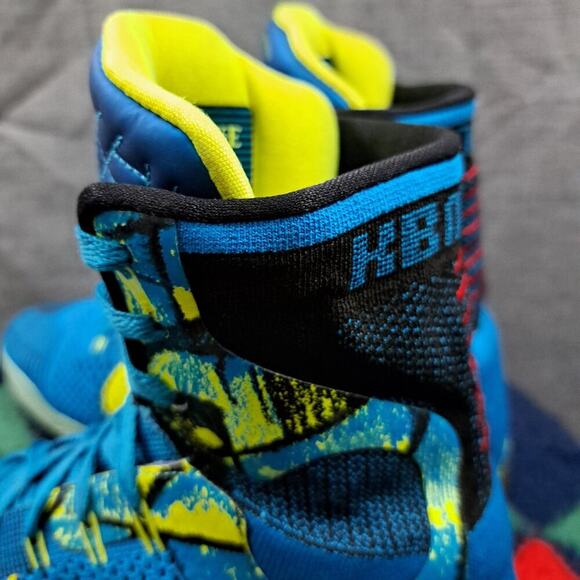 %Size 13 - Nike Kobe 9 Elite Perspective Men Sneakers Neon Turquoise/Volt - A1 main image 5